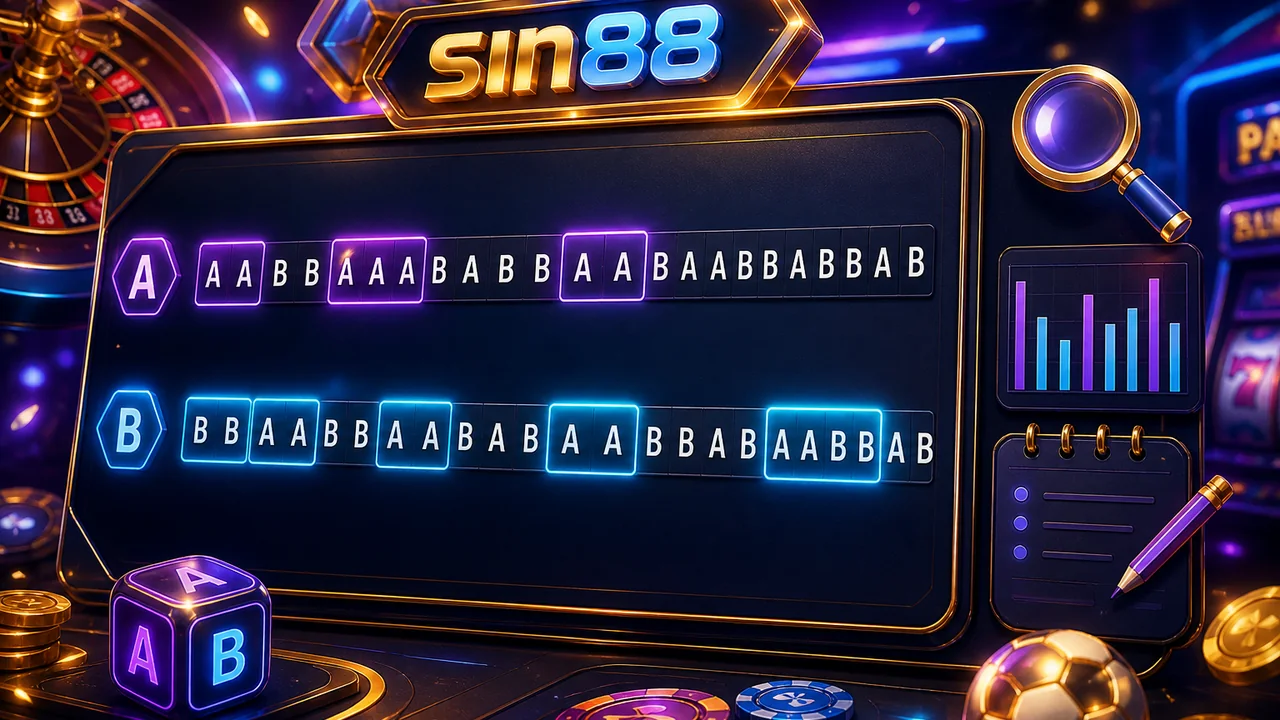 Nhìn chuỗi dữ liệu tỉnh táo: lượt tiếp theo trong sin88 có dự đoán được không?